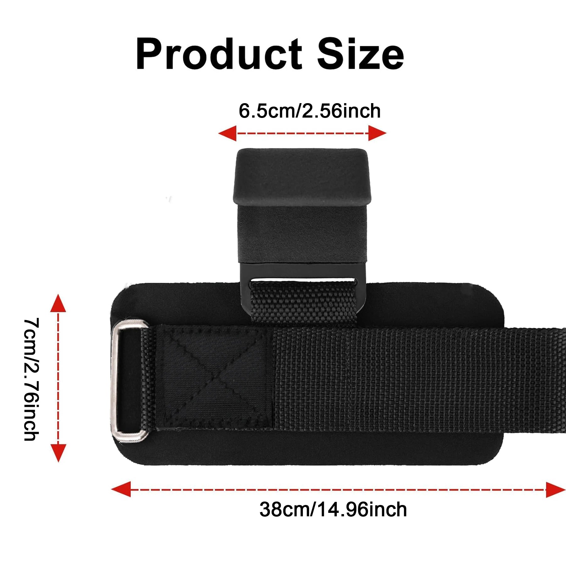 Fitness Weight Lifting Hooks for Men & Women (Pair), Weight Grips for Powerlifting, Gym Lifting Straps with Pull Up Hooks