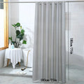 Clear Shower Curtain Plastic Shower Liner PEVA 180x180CM Lightweight Waterproof Shower Curtains for Bathroom with Magnets&Hooks