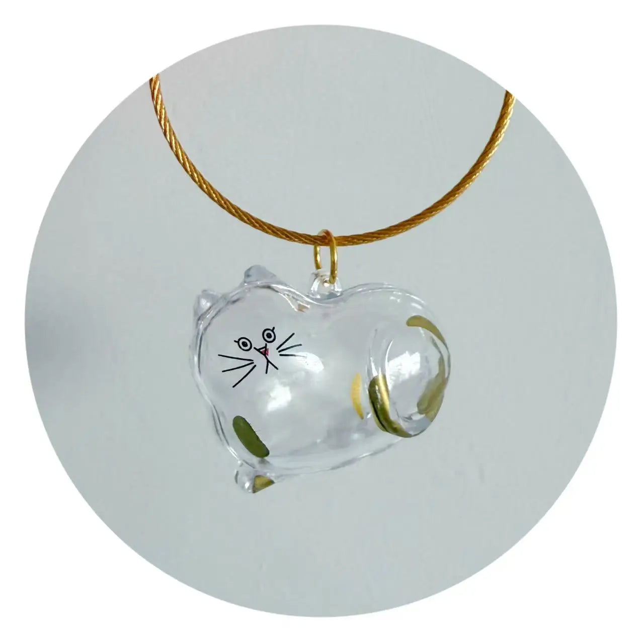 Adorable Pet Fur Storage Ornament Creative Cat Hair Collection Capsule Keychain Unique Keychain Trendy Souvenir for Pet Lover