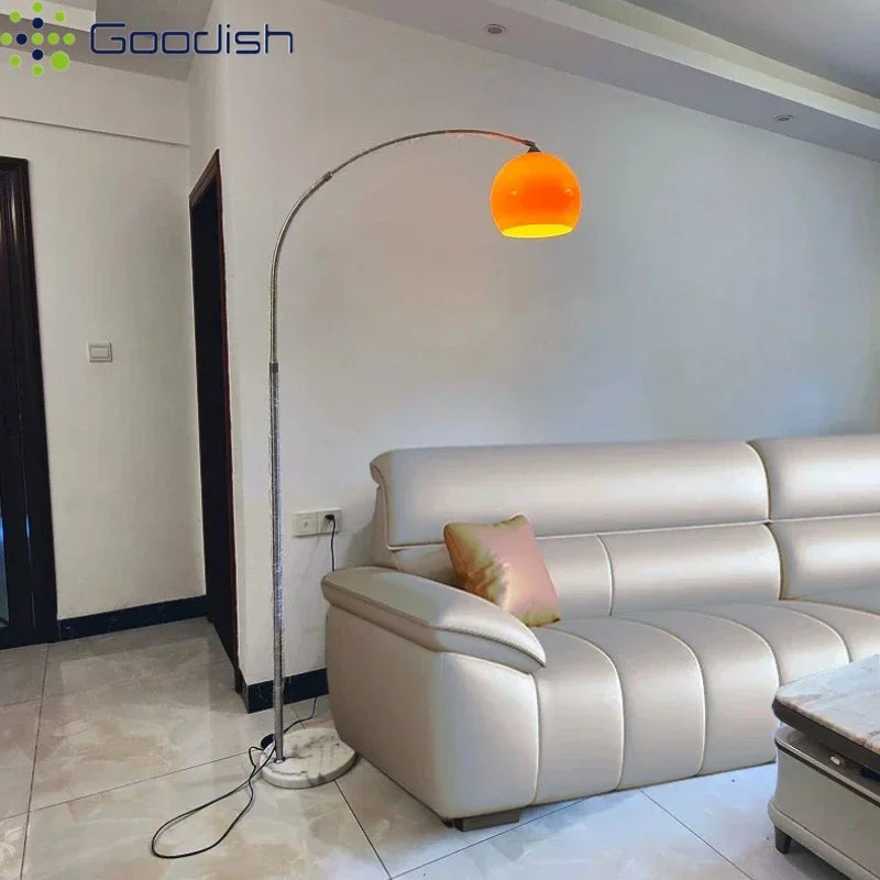 Modern Luxury Nordic Style Stainless Steel Curved PVC LED Floor Lamps Art Creative Lights for Bedroom Home Decoration Chandelier