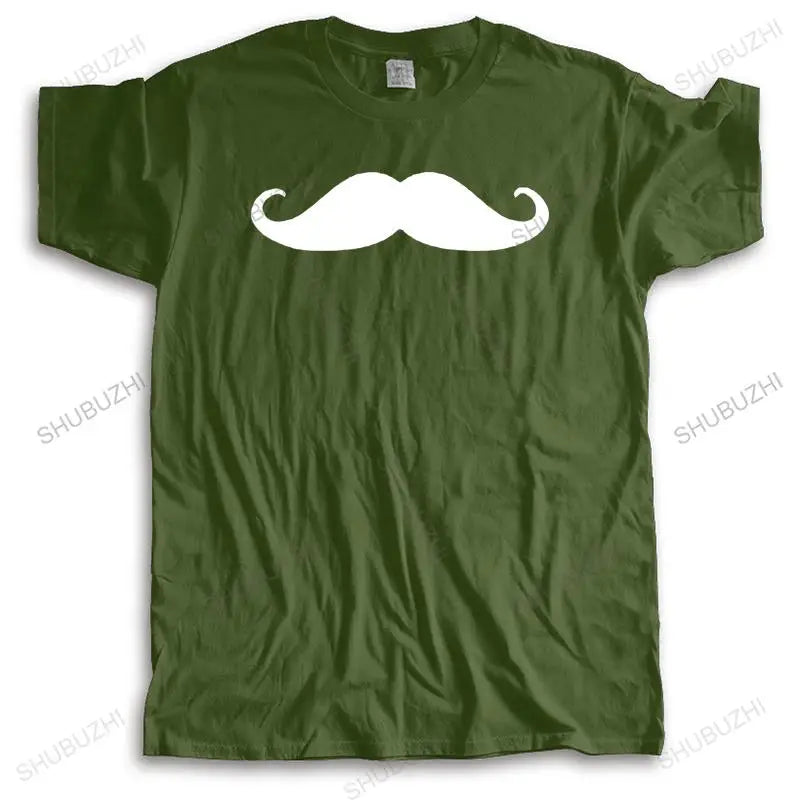 homme Casual Tee Shirts Tops Short sleeve t-shirt mustache hiphop t shirt funny moustache tshirt creative beard design t shirts