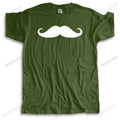 homme Casual Tee Shirts Tops Short sleeve t-shirt mustache hiphop t shirt funny moustache tshirt creative beard design t shirts