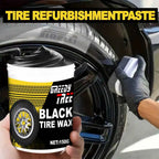 Tire Shine Spray and Dressing – High Gloss Black Tire Polish with UV Protection, Long-Lasting Tire Coating for Cars – Restores