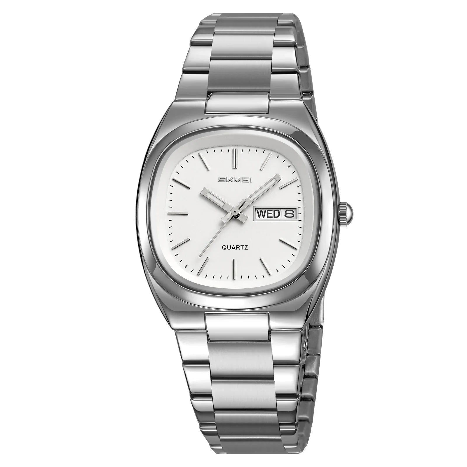 SKMEI 2420 Business Steel Clock Fashion Quartz Date Time Women Luxury Watches Casual Female Wristwatch Dress For Women Ladies