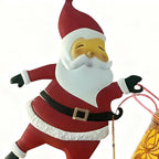 Solar Garden Lights Waterproof Santa Claus Watering Can Design Waterproof Watering Can Lights for Garden for Walkway Courtyards