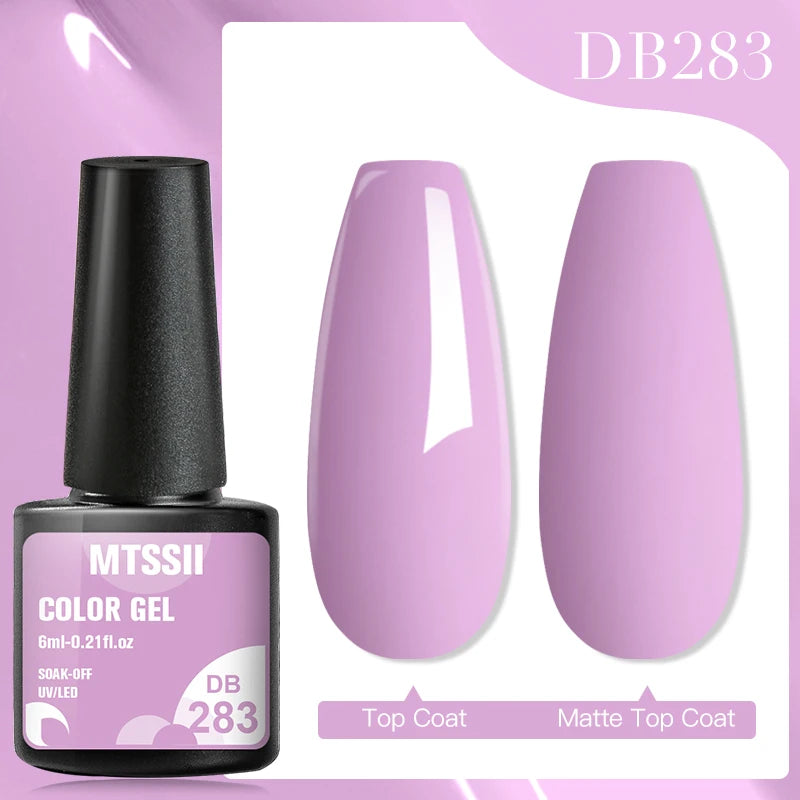 Mtssii 7ML Colorful Reflective Gel Nail Polish Glitter Sparkling Flash Glitter Gel Polish Semi Permanent Varnish Soak Off Nails