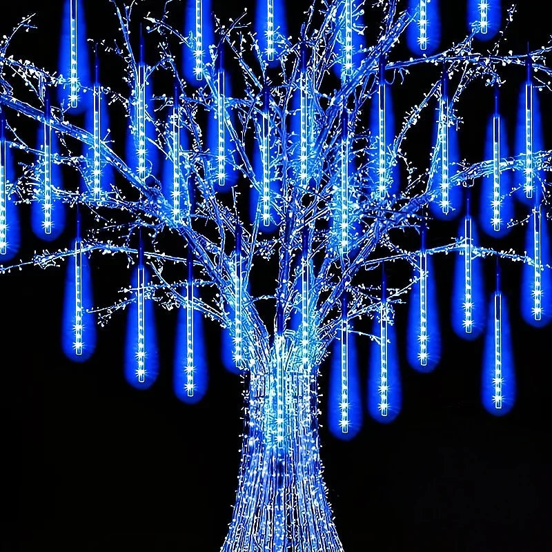 8 Modes USB Popsicle LED String Lights Waterproof Flexible Curtain Garland Lamp For Home Wedding Christmas Party Garden Decor