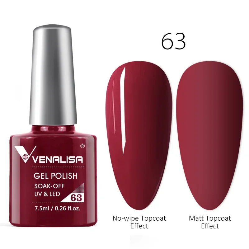 Venalisa Neon Gel Polish Varnishes Hybrid Nails For Manicure 7.5ml Semi Permanent Soak off Enamel Gel Polish UV Nail Gel Polish