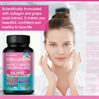 Collagen Peptide Supplement, Anti-Aging, Youthful Glow, Skin Elasticity, Strong Joints, Healthy Hair Growth, Healthy Nails