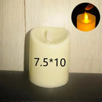 1~10PCS Swing Flameless LED Candles Flickering Simulation Light for Christmas Wedding Birthday Party Home Decoration Supplies