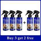 Multifunctional car rust remover used for removing rust providing surface protection on car brake pads iron metal surface 1/3PCS