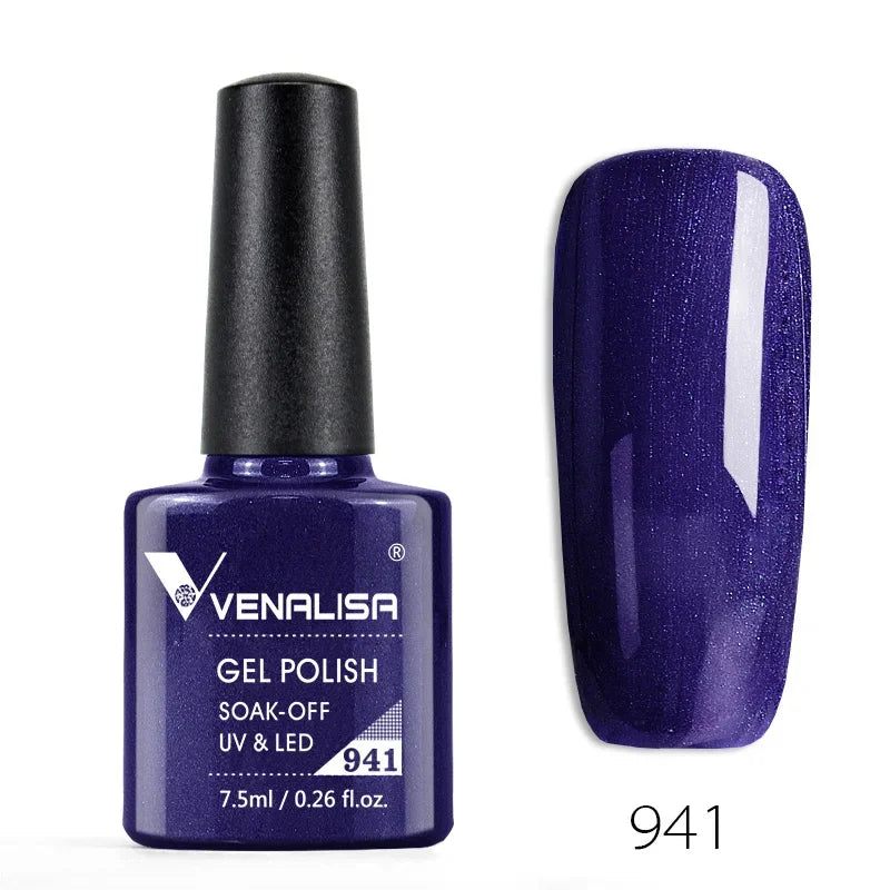 Venalisa Neon Gel Polish Varnishes Hybrid Nails For Manicure 7.5ml Semi Permanent Soak off Enamel Gel Polish UV Nail Gel Polish