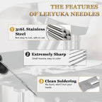 5-100pcs Sterilized Tattoo Needles RL RS M1 RM Tattoo Machine Needle for Tattoo Permanent Makeup Machine Liner and Shader Needle