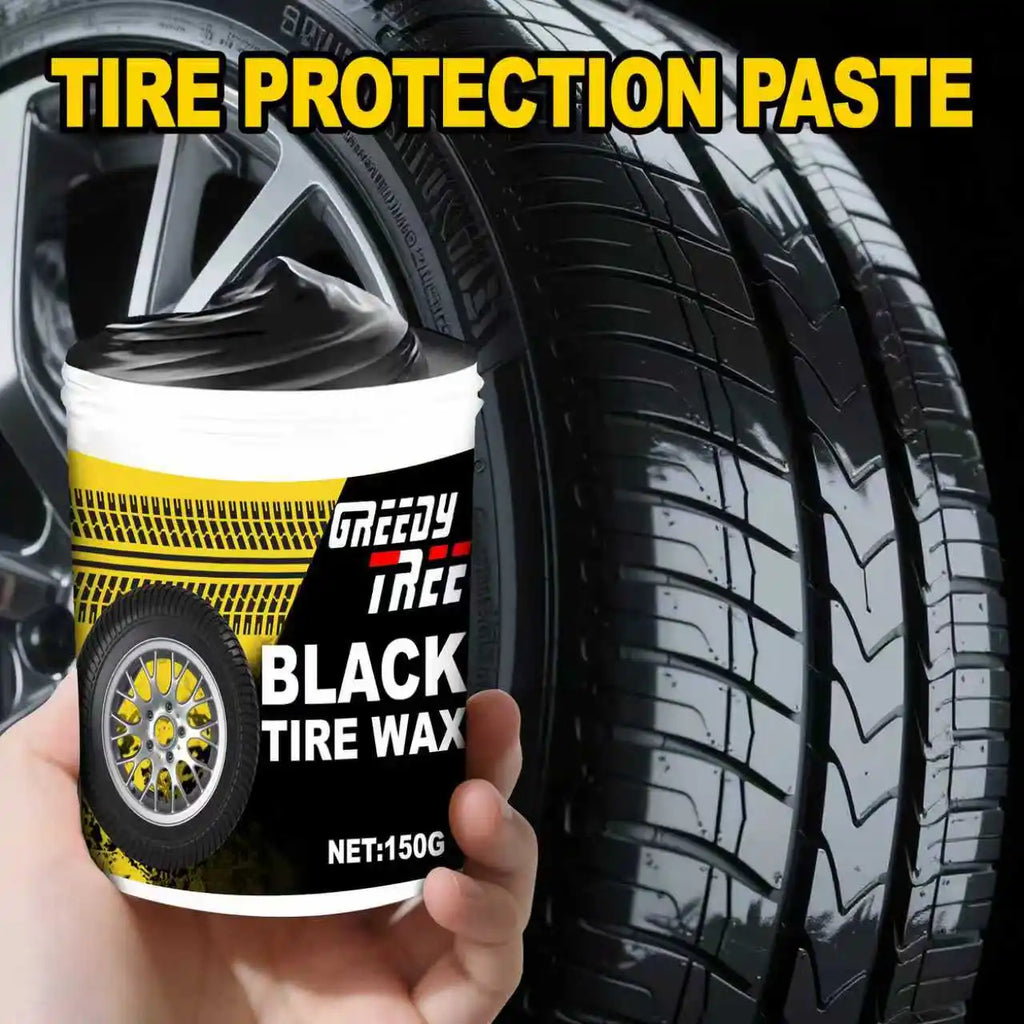 Tire Shine Spray and Dressing – High Gloss Black Tire Polish with UV Protection, Long-Lasting Tire Coating for Cars – Restores