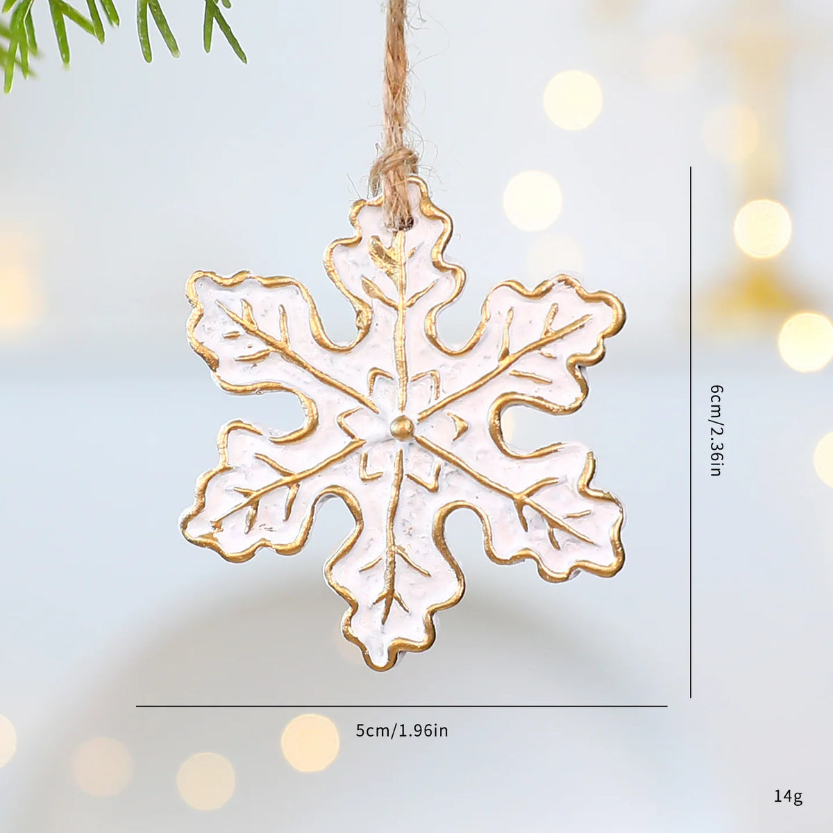 2026 Xmas Tree Pendant Cartoon Painted Santa Claus Elk Bear Christmas Stocking Resin Pendant Christmas Party Decorations 1pc