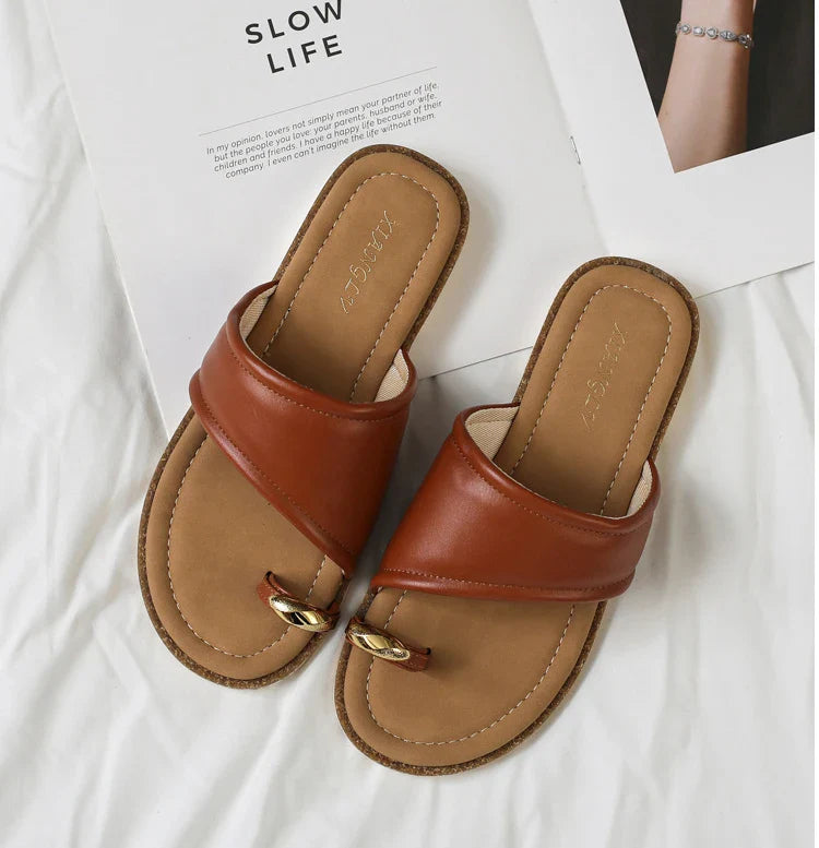 Summer Sandals Shoes for Woman Fashion Outdoor Flat Slippers Sandals Open Toe Casual Beach Slides Shoes Zapatos Para Mujer тапоч