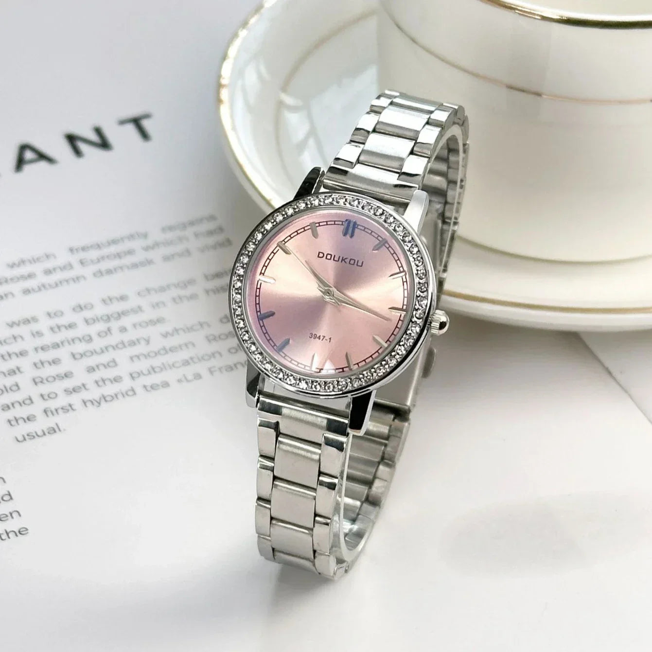 Brand Steel Strip Women Watch Fashion Large Dial Quartz Watches Luxury Gift Ladies Wristwatches Relojes Para Mujer Dropshipping