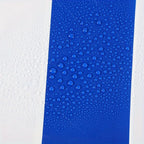 Blue and White Striped Disposable Plastic Tablecloths, Waterproof Tablecloths for Party, Banquet, and Holiday Picnics