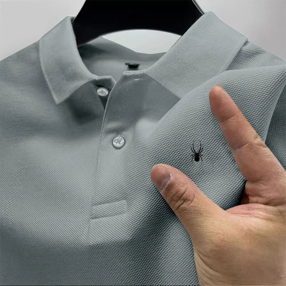 2026 Hot Sale Men's Summer Casual Breathable Comfortable Polo Shirt Men's Solid Color High Quality Short Sleeve T-Shirt ﻿