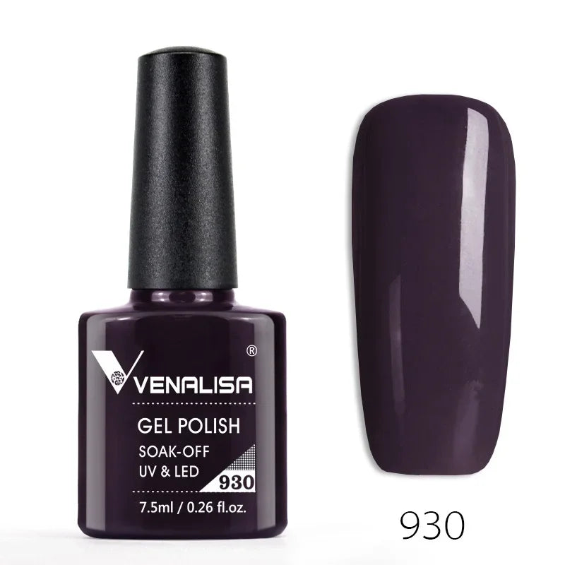 Venalisa Neon Gel Polish Varnishes Hybrid Nails For Manicure 7.5ml Semi Permanent Soak off Enamel Gel Polish UV Nail Gel Polish