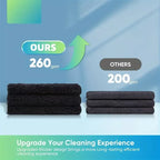 20/10/5/3pcs Microfiber Cleaning Cloth, Dishwashing Cloth Household Rag Kitchen Bathroom Cleaning Towel Durable Absorbent Towel