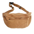 Fashion Trend Waist Bags Unisex Canvas Chest packs Phone Pack Street Hip hop Belt Bags Large capacity Ladies Crossbody Chest Bag