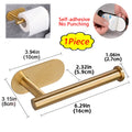 1/2PCS Kitchen Paper Towel Holder Toilet Paper Holder Adhesive Tissue Rack Napkin Dispenser Cabinet Storage Bathroom Accessories