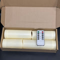 4/12Pcs Flameless Flickering Led Candles Light WIth Remote Control Tealight Led Battery Candles Lamp Home Decor for Home Wedding