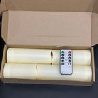 4/12Pcs Flameless Flickering Led Candles Light WIth Remote Control Tealight Led Battery Candles Lamp Home Decor for Home Wedding