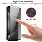 1-5Pcs Privacy Screen Protector for iPhone 17 17Air 17Pro 17 ProMax 9H Tempered Glass Anti-spy Films with Easy Install Kit