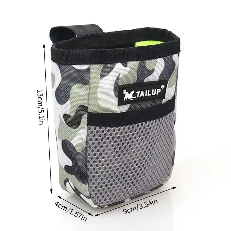 Pet Food Treat Bag Waist Pouch Dog Accessories for Dog Outdoor Training Snack Training Obedience Bag Pet Feed Pocket