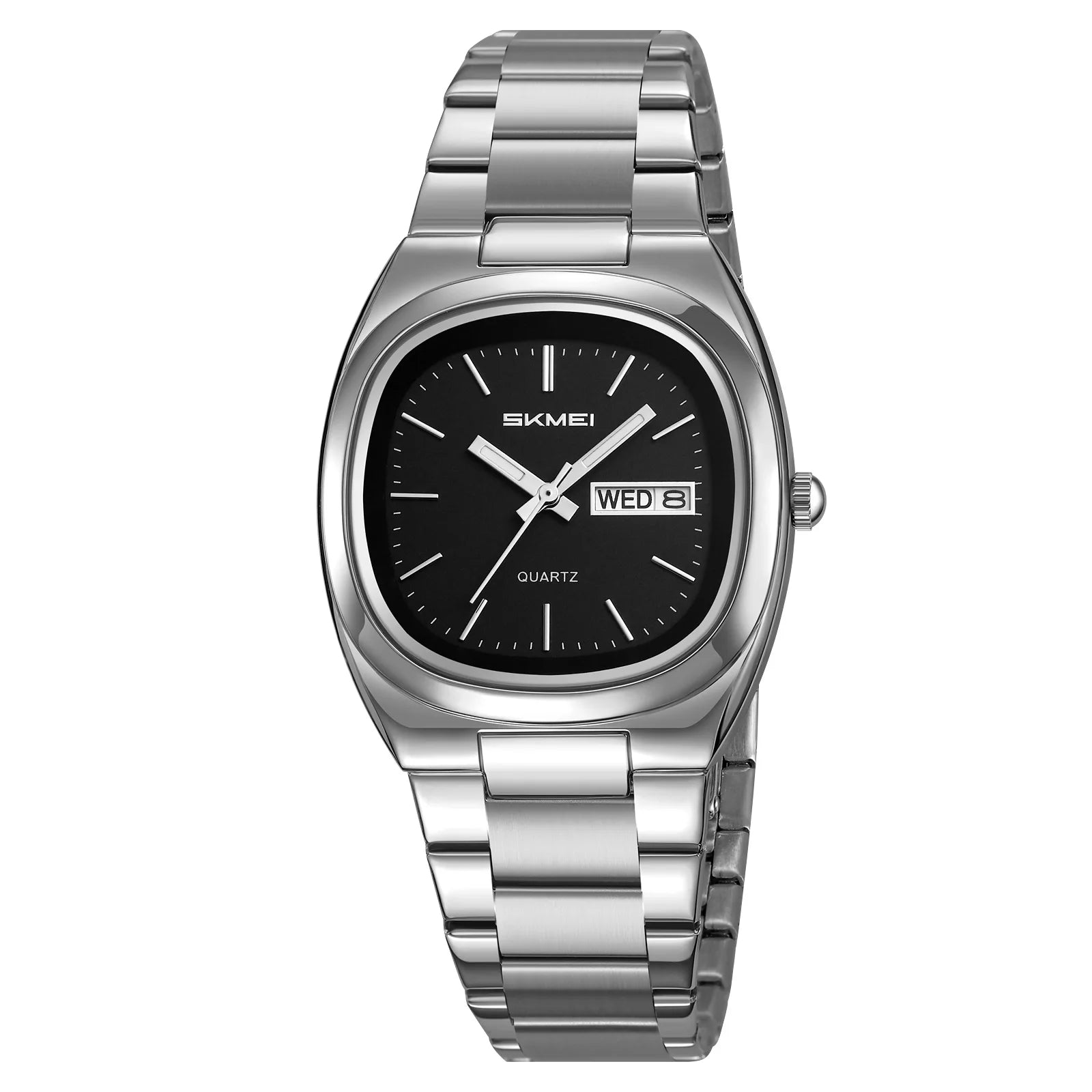SKMEI 2420 Business Steel Clock Fashion Quartz Date Time Women Luxury Watches Casual Female Wristwatch Dress For Women Ladies