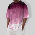Men'S T-Shirt Summer Cool Short Sleeve 3d Camouflage Gradient Printing Casual Fashion Classic Design Breathable Loose Top