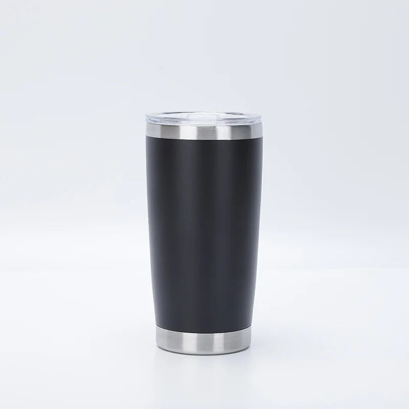 1PC Stainless Steel Tumbler Bulk with Lid Vacuum Double Wall Insulated Travel Coffee Mug Powder Coated Tumbler Cup for Drinks