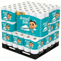 2-Ply Toilet Paper 4\8\12\48 Mega Rolls 320 Sheets per Roll Soft Bathroom Tissue Bulk Toilet Paper for Home Commercial Use