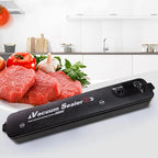 2 In 1 Food Vacuum Sealer Dry Wet Packaging Machine Automatic Air Sealing Mini Compact For Food Storage Saver Kitchen Tool