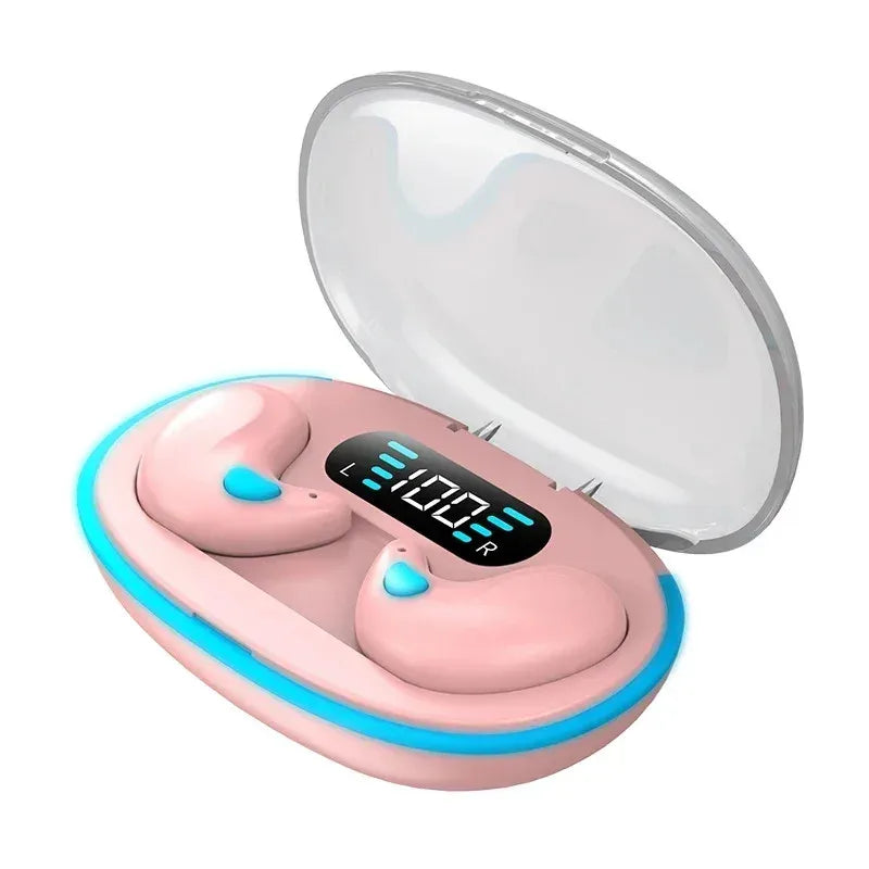 New Earphones Wireless Earphones Headphones Noise Reduction Sport Game Sleep Bluetooth 5.3 Earbuds HIFI Stereo Music Headset