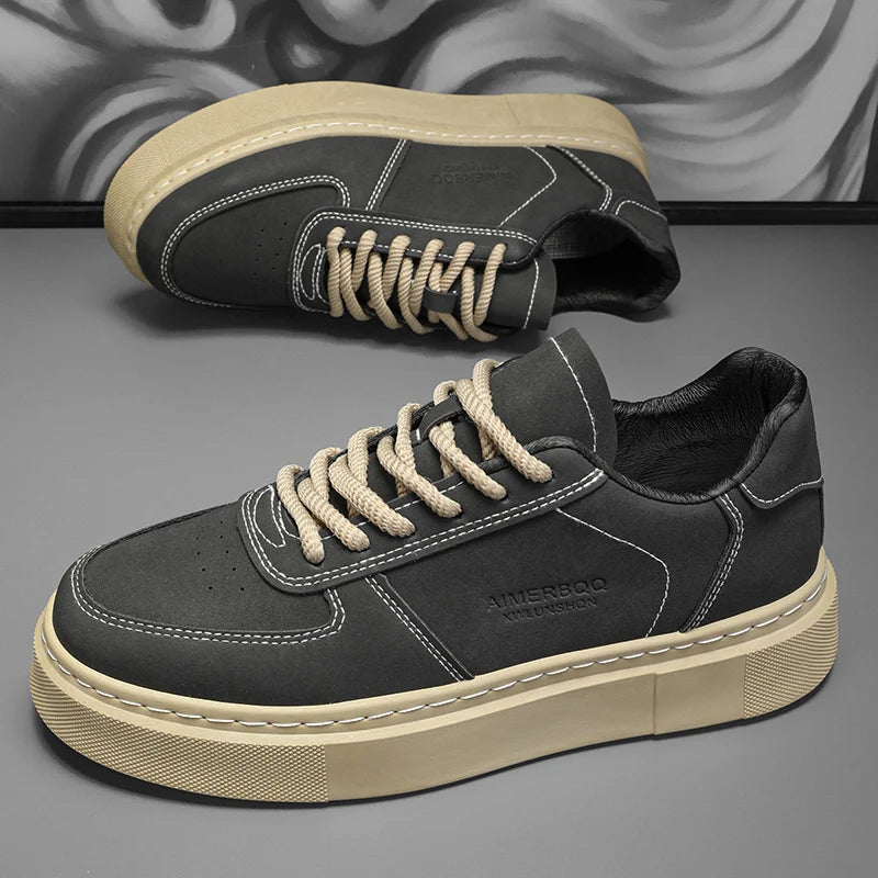 Men's Shoes - 2025 Autumn New Style - Versatile Casual Shoes for Men, Sporty, Outdoor, Anti-slip and Wear-resistant Sneakers
