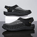 Summer New Sandals Men's Brand Designer Fashion Casual Outdoor Waders Large Size Hand-woven High Quality Beach Sandals For Men