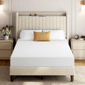 8 Inch Mattress 3 Foam Layer Cooling Gel Memory Foam Mattresses, Green Tea for Fresher Sleep, Medium, Customized