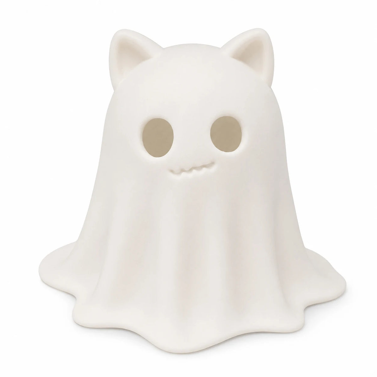 Cute Middle Finger Ghost Statue, Small Halloween Decor for Home, Centerpiece for Coffee Table, Adorable Horror Figure