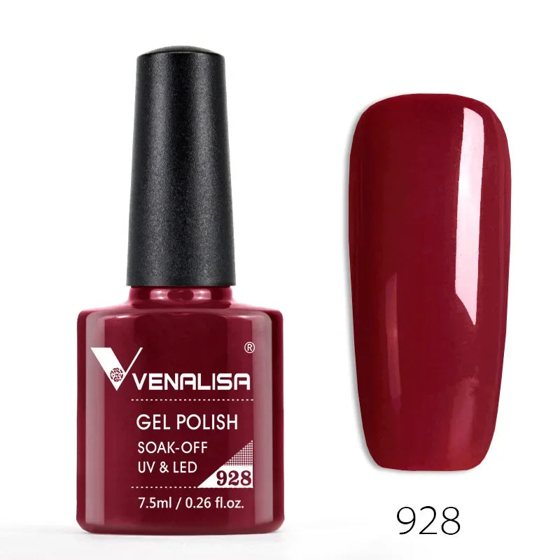 Venalisa Neon Gel Polish Varnishes Hybrid Nails For Manicure 7.5ml Semi Permanent Soak off Enamel Gel Polish UV Nail Gel Polish