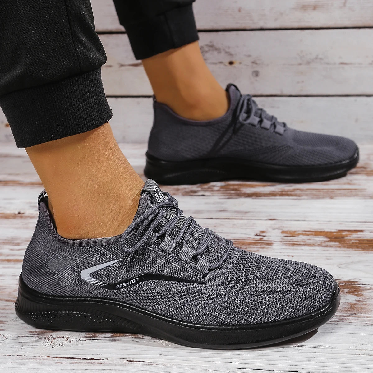 Man Shoes Men's Casual Shoes with Polyurethane Ultra-Light Sole, the Upper Part Fits the Skin Better. Perfect for Summer!