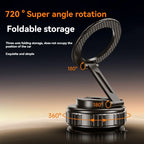 For Magsafe Car Phone Holder Suction Cup Vacuum Magnetic Phone Hholder 360° rotatable and foldable Phone Holder