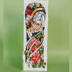 1Pcs Gorgeous Full Arm Temporary Tattoo Stickers, Long-lasting and Waterproof, Realistic Fake Tattoos for Man and Women.