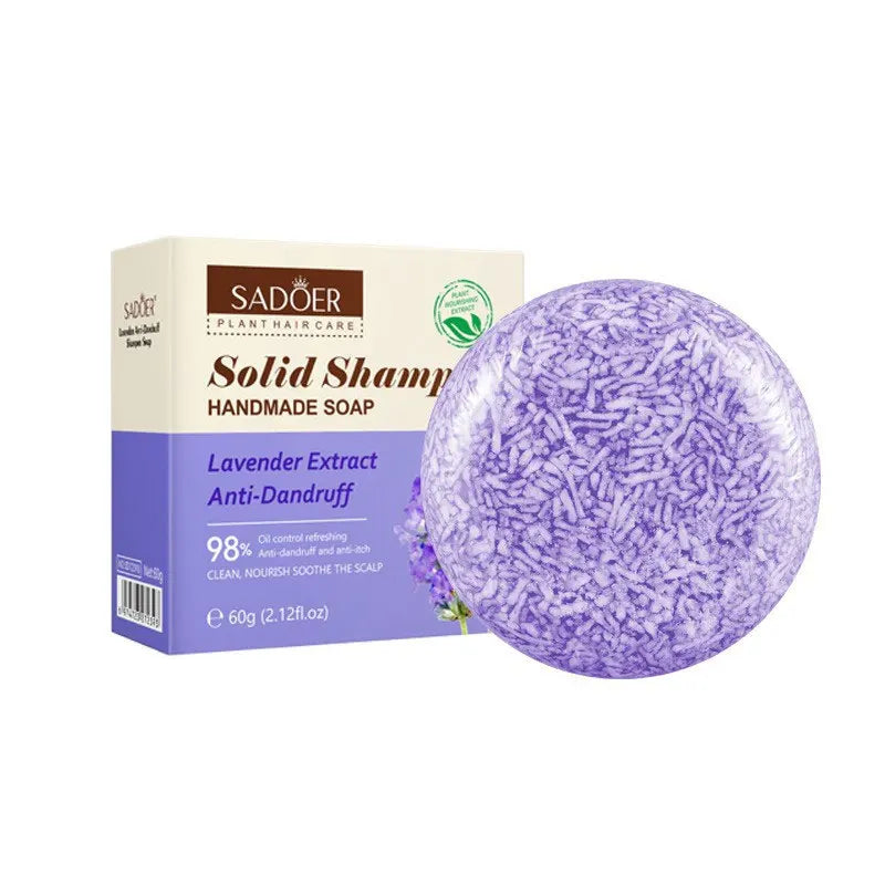Tea Tree Essential Oil Shampoo Soap for Deep Cleaning and Hair Care Silicone Free and Residue Free Handmade Essential Oil Soap