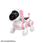 Smart Interactive Robotic Dog,Simulated Walking, Light, Sound, Music, Children's Educational Crawling, Singing And Interactive f