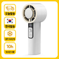 molancano MOLANCANO Portable Mini BLDC 100-Speed Handheld Air Conditioner Fan Rechargeable Cooling Fan USB Wireless Handy Fan
