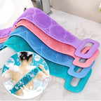 Body Silicone Back Brushes Bath Towels Scrubber Rubbing Sponge Peeling Massage Shower Belt Extended Skin Clean Removal Brushes