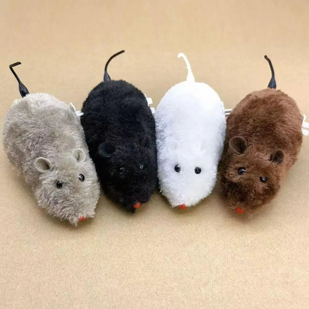 Interactive Simulation Mouse Cat Toy Automatic Sound Pet Toy Durable Bite-proof Suitable for Indoor Cats and Dogs Pet Supplies